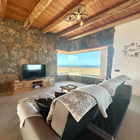 Casita Tahona Con Vistas De Infarto Al Mar Y Volcanes Con Absoluta Privacidad Semesterbostad *