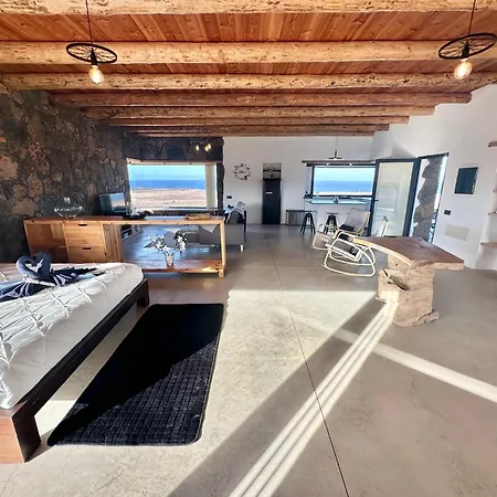 Semesterbostad Casita Tahona Con Vistas De Infarto Al Mar Y Volcanes Con Absoluta Privacidad *