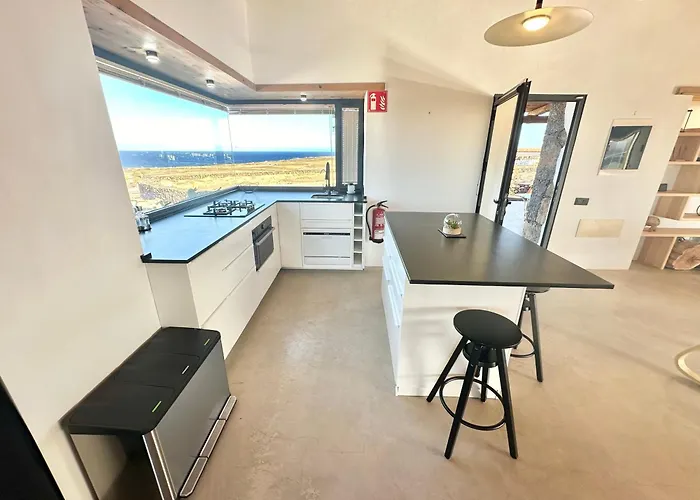 Casita Tahona Con Vistas De Infarto Al Mar Y Volcanes Con Absoluta Privacidad بيت للعطل Parque Holandes