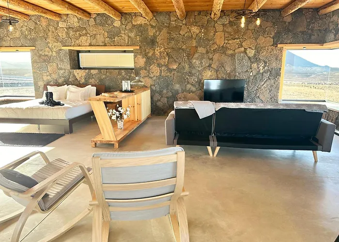 Casa de Férias Casita Tahona Con Vistas De Infarto Al Mar Y Volcanes Con Absoluta Privacidad