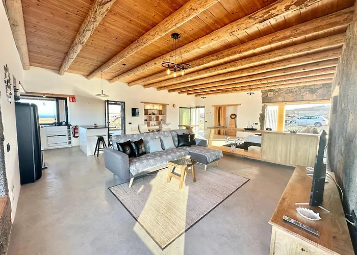 Casita Tahona Con Vistas De Infarto Al Mar Y Volcanes Con Absoluta Privacidad * Parque Holandes