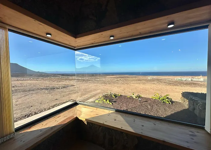 Casita Tahona Con Vistas De Infarto Al Mar Y Volcanes Con Absoluta Privacidad Casa de Férias *