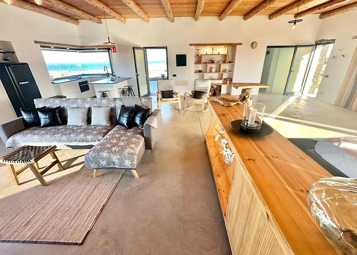 Casita Tahona Con Vistas De Infarto Al Mar Y Volcanes Con Absoluta Privacidad Casa de Férias