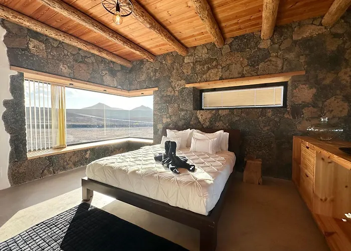 Casa de Férias Casita Tahona Con Vistas De Infarto Al Mar Y Volcanes Con Absoluta Privacidad Parque Holandes