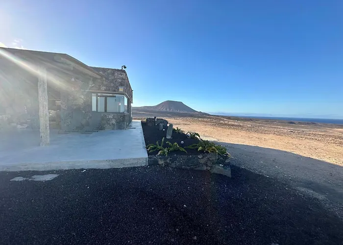 Casita Tahona Con Vistas De Infarto Al Mar Y Volcanes Con Absoluta Privacidad Casa de Férias Parque Holandes
